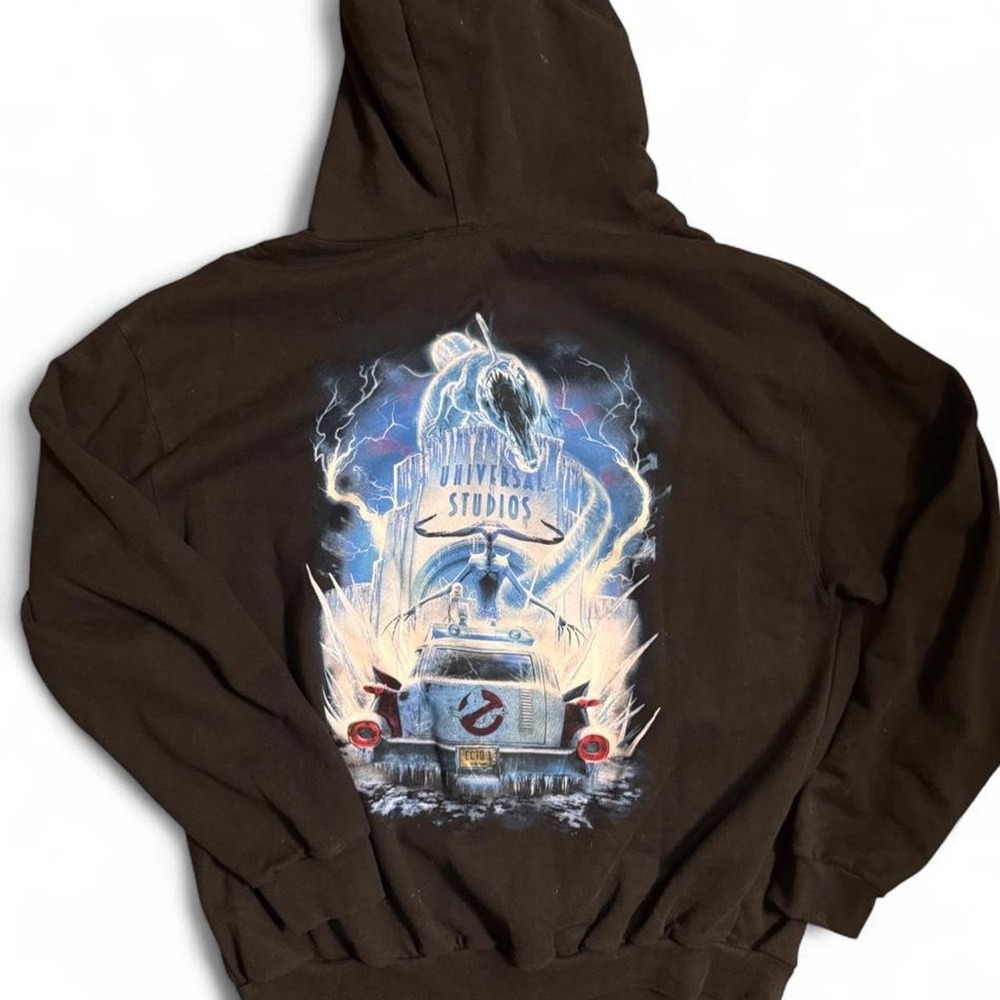 Universal Studios Halloween Horror Nights 2024 Ghostbusters Zip Up Hoodie XL